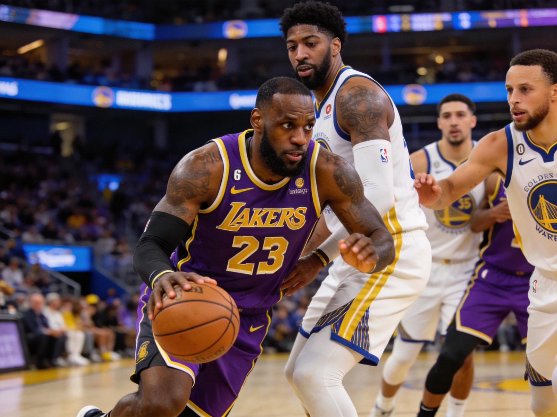 NBA 湖人胜勇士